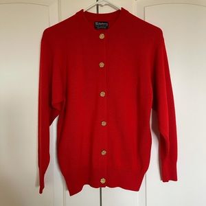 Burberry Wool Cardigan Sweater size 36